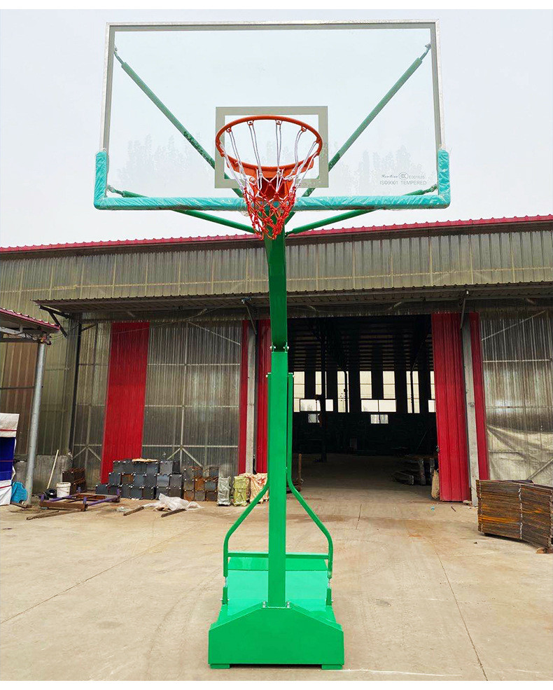 Hình thực tế trụ bóng rổ di động TT-501
