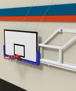 Khung bóng rổ gắn tường xếp gập S14185