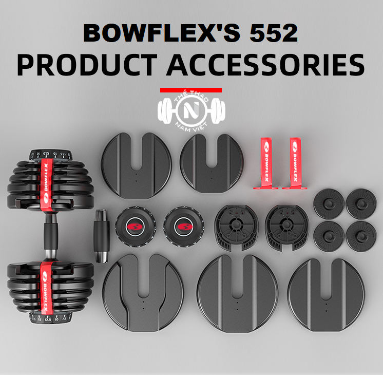 Thiết kế chi tiết tạ tay Bowflex 552
