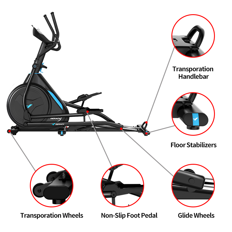 Thiết kế xe đạp thể dục elliptical MR-568