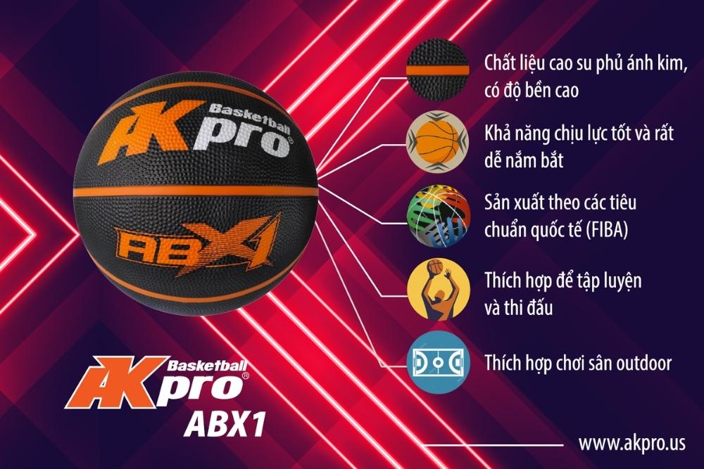 Bóng rổ AKpro ABX1