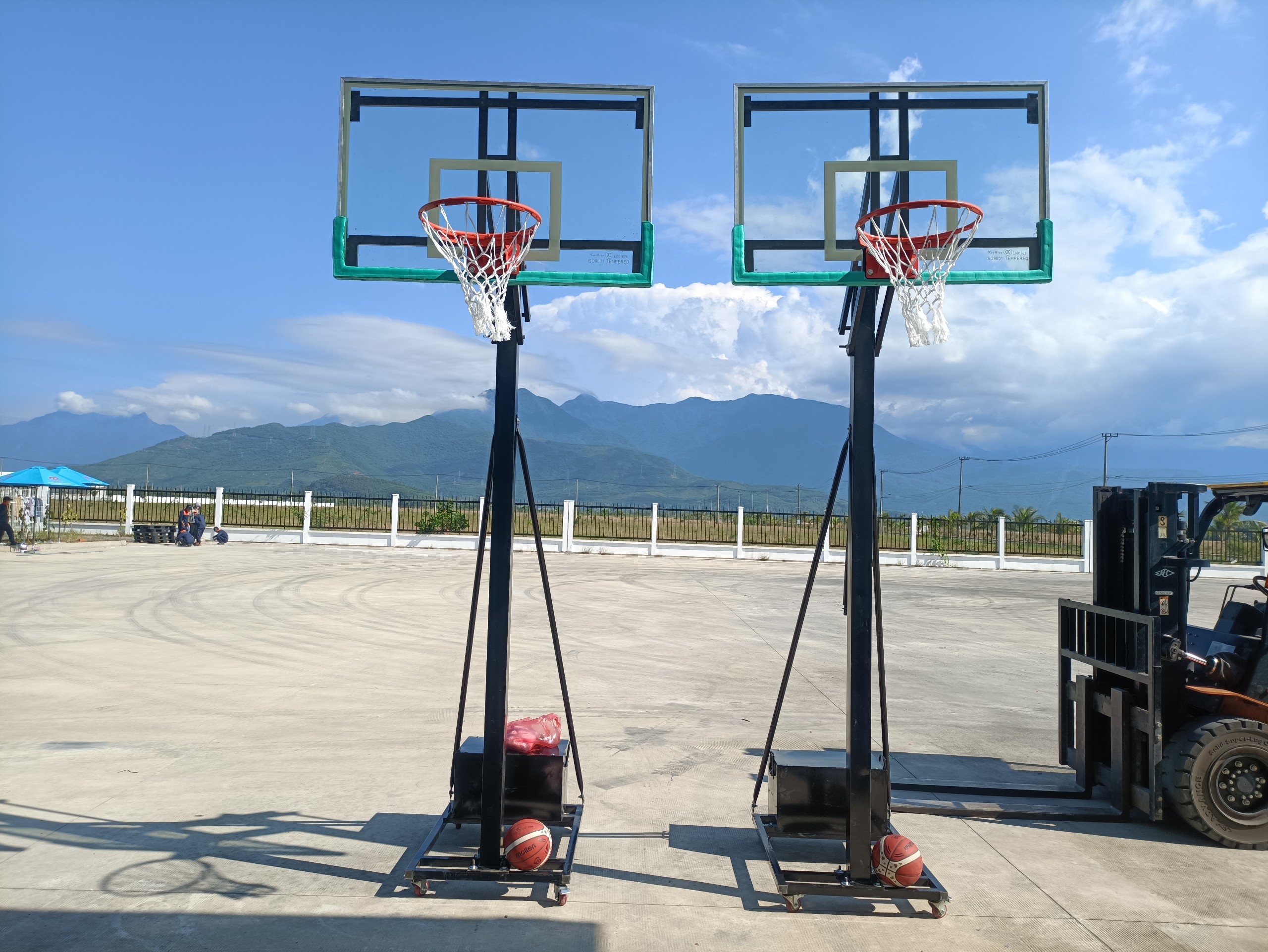 Trụ bóng rổ di động NV-509