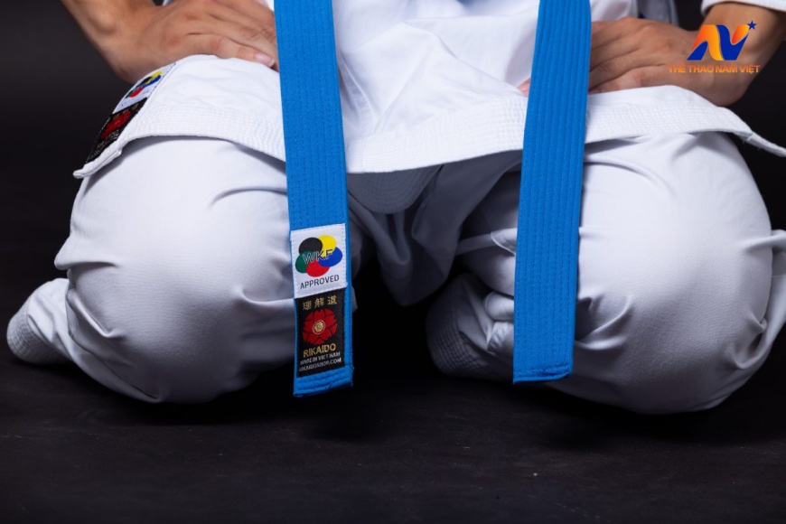 Đai Taekwondo màu xanh nước biển