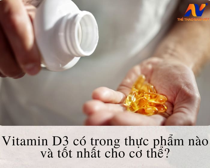 vitamin d3 co trong thuc pham nao