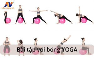 bai tap voi bong yoga
