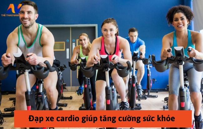 Luyện tập đạp xe cardio mỗi ngày giúp tăng cường sức khỏe