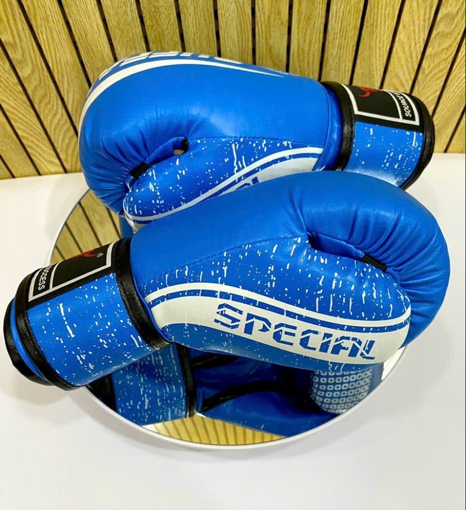 Gang tay boxing Buffalo Special màu xanh