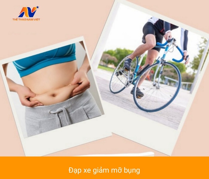 Đạp xe có giảm mỡ bụng không?