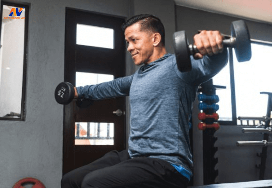 Bài tập Seated Side Lateral Raise