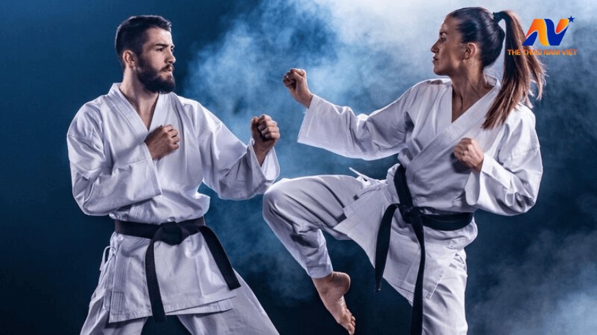 Karate giúp cải thiện sức chịu đựng và độ linh hoạt