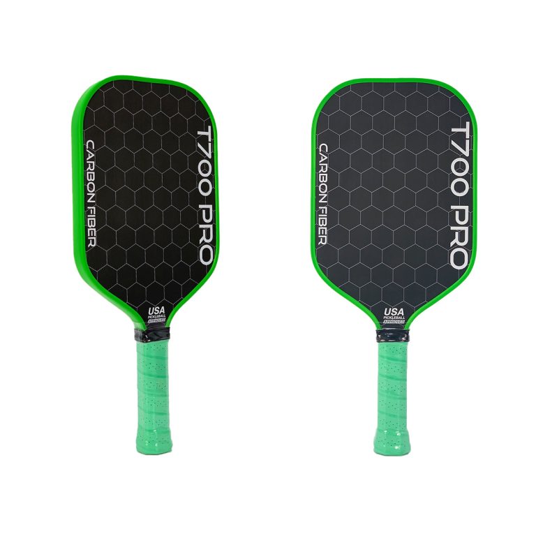 Vợt pickleball T700 vân tổ ong màu xanh lá