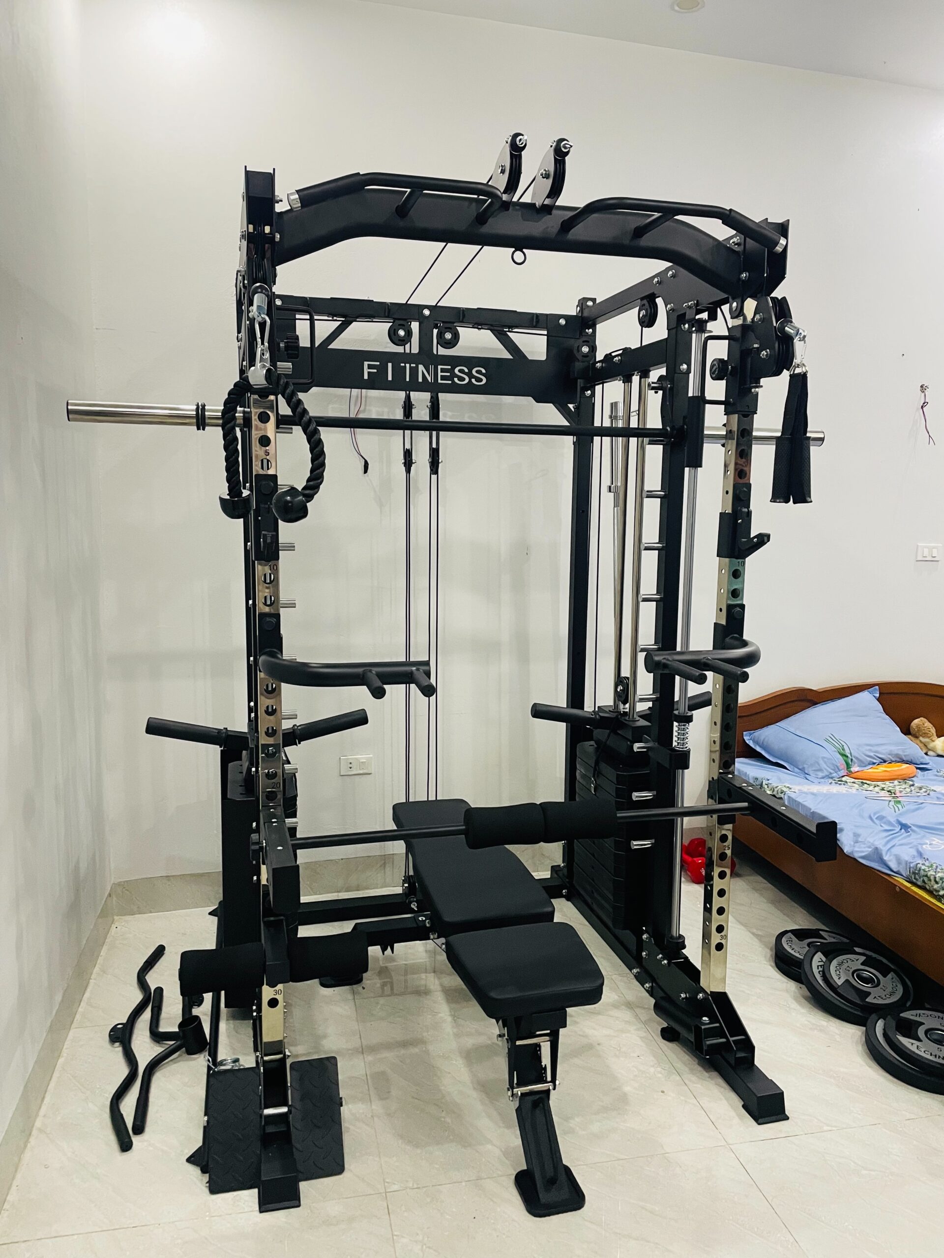 Hình ảnh khung gánh tạ đa năng JL-042