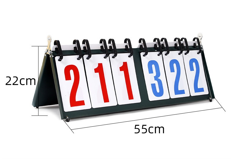 Bảng điểm 3 số để bàn Kích thước bảng điểm 3 số để bàn